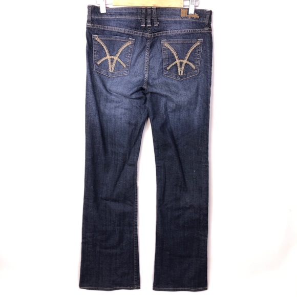 Kut from the Kloth Rachel High Rise Bootcut Jeans 10 - Picture 2 of 11